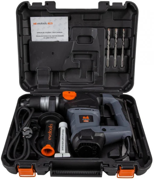 Ciocan Rotopercutor EvoTools +Plus RH1500D - 1500 W, 5,5 J, 880 rot/min, Prindere SDS, Daltuire