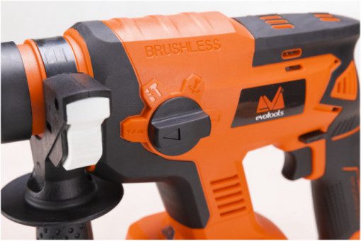 Ciocan Rotopercutor Brushless EvoTools 20 V - 1,7 J, 1400 rot/min, SDS, fără Acumulator