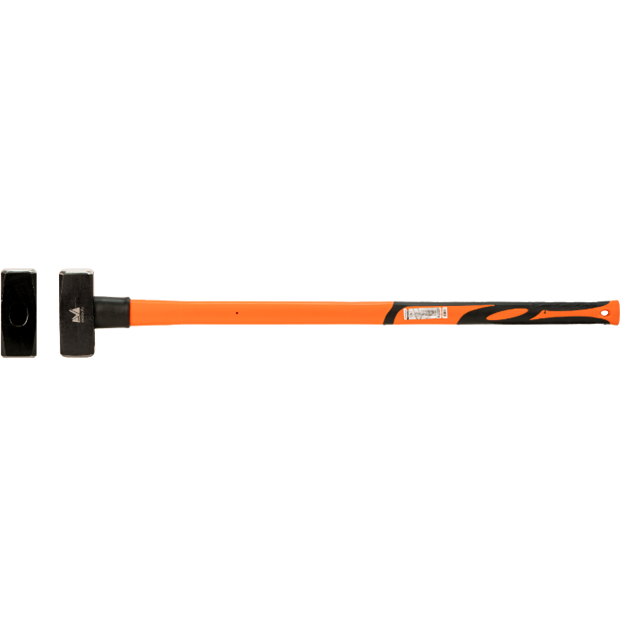 Ciocan Mecanic Forjat EvoTools 8 kg - Oțel Carbon 45, Duritate 48-58 HRC, Coadă Fibră de Sticlă