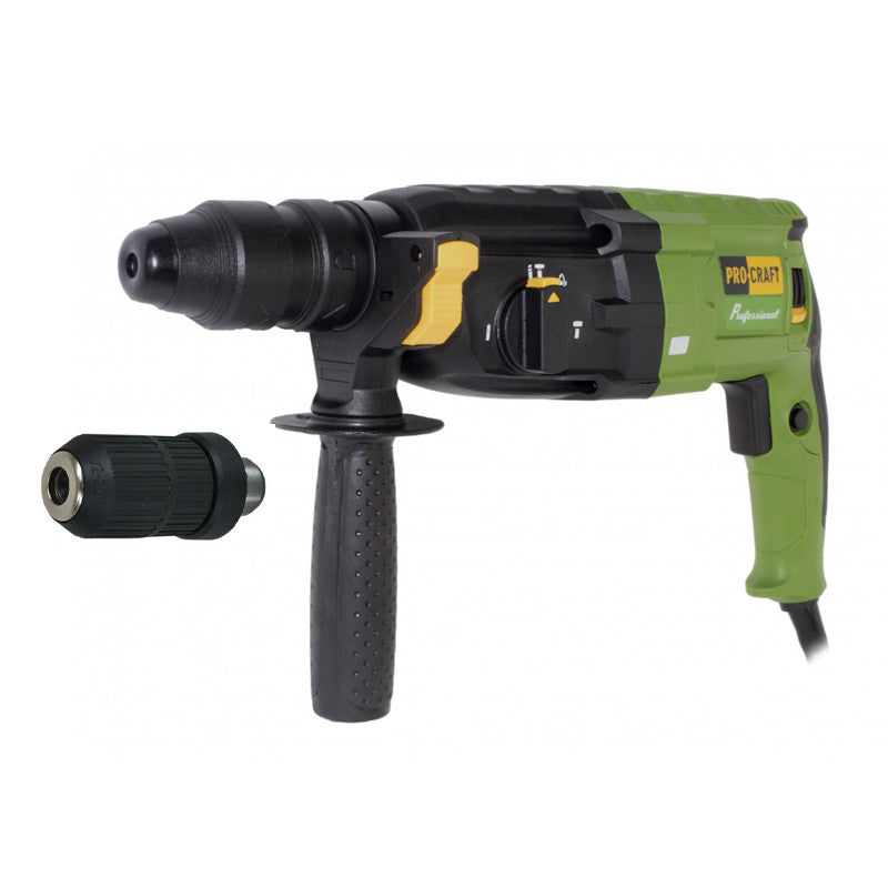 Ciocan Rotopercutor ProCraft BH1400DFR - 790 W, Impact 3 J, Găurire și Spargere Beton