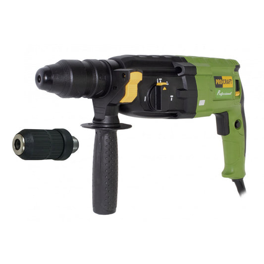 Ciocan Rotopercutor ProCraft BH1400DFR - 790 W, Impact 3 J, Găurire și Spargere Beton