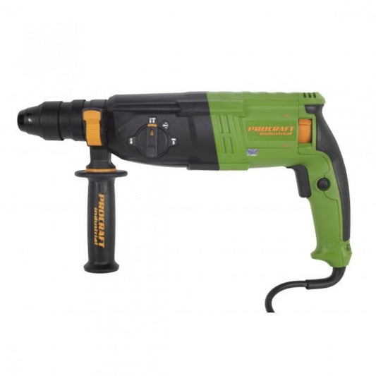 Rotopercutor ProCraft BH1400DFR - 1400 W, Impact 2,6 J, 1250 rot/min, Perforare și Dăltuire