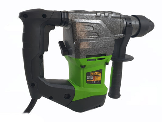 Rotopercutor ProCraft BH2200 - 1500 W, Impact 6 J, Perforare și Dăltuire Materiale Dure