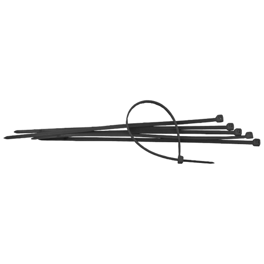 Colier Plastic SapiSelco 7,5 x 540 mm - Protecție UV, Fixare și Organizare Cabluri Electrice