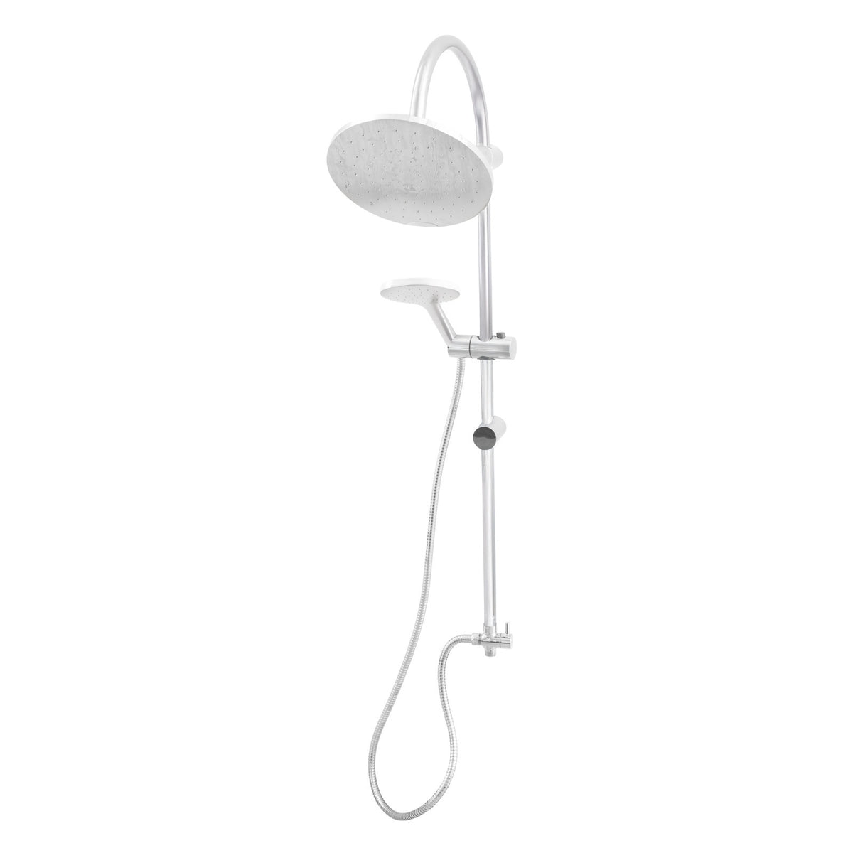 Coloana de duș 2 în 1 cu cadru rotund, fără baterie – MIXXUS DK-002