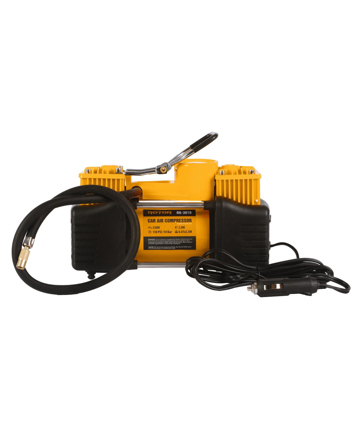 Compresor auto bicilindric ROTOR RK-3010, 30A, DC 12V, 10 Bar