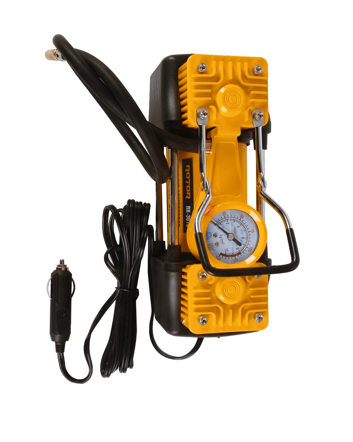 Compresor auto bicilindric ROTOR RK-3010, 30A, DC 12V, 10 Bar