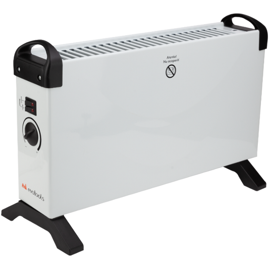 Convector Electric CH2000S 2000 W - 3 Trepte de Putere, Termostat Reglabil, Încălzire Cameră
