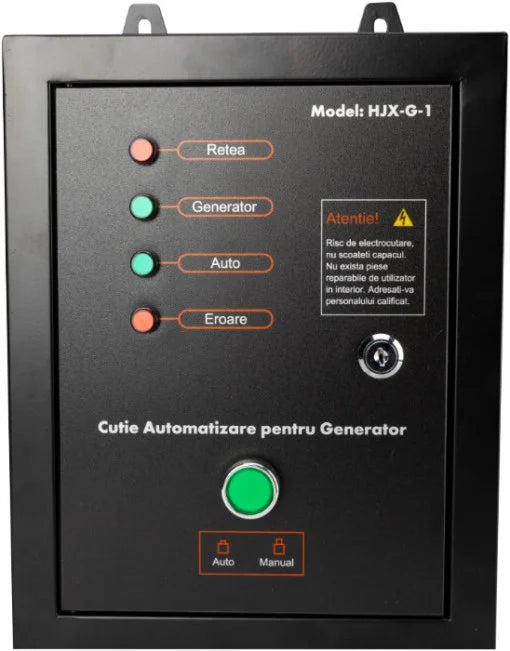 Cutie de Automatizare ATS pentru Generator - Comutare Automată la Pană de Curent, Rezervă