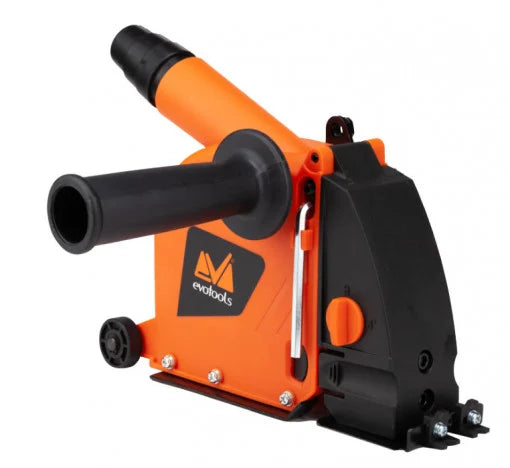 Adaptor Apărătoare Polizor Unghiular EvoTools 125 mm - Debitare cu Aspirare Praf, Oțel