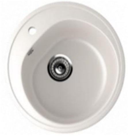 Chiuvetă Bucătărie Elefant E-11-331 - Culoare Albă, Design Elegant pentru Bucătării Moderne