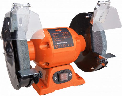 Polizor Electric de Banc EvoTools 350 W - Polizare Brută și Fină, Ascuțire Cuțite și Dălți