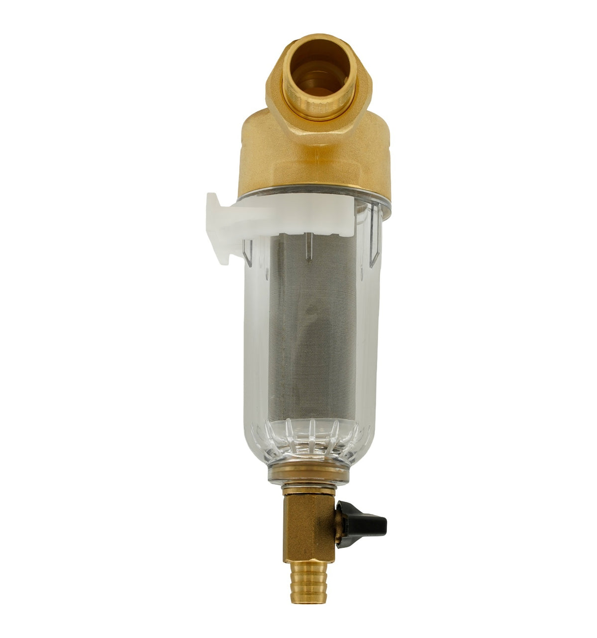 F-PF-B01 Filtru apă cu purjare din alamă cu sită inox FLOW