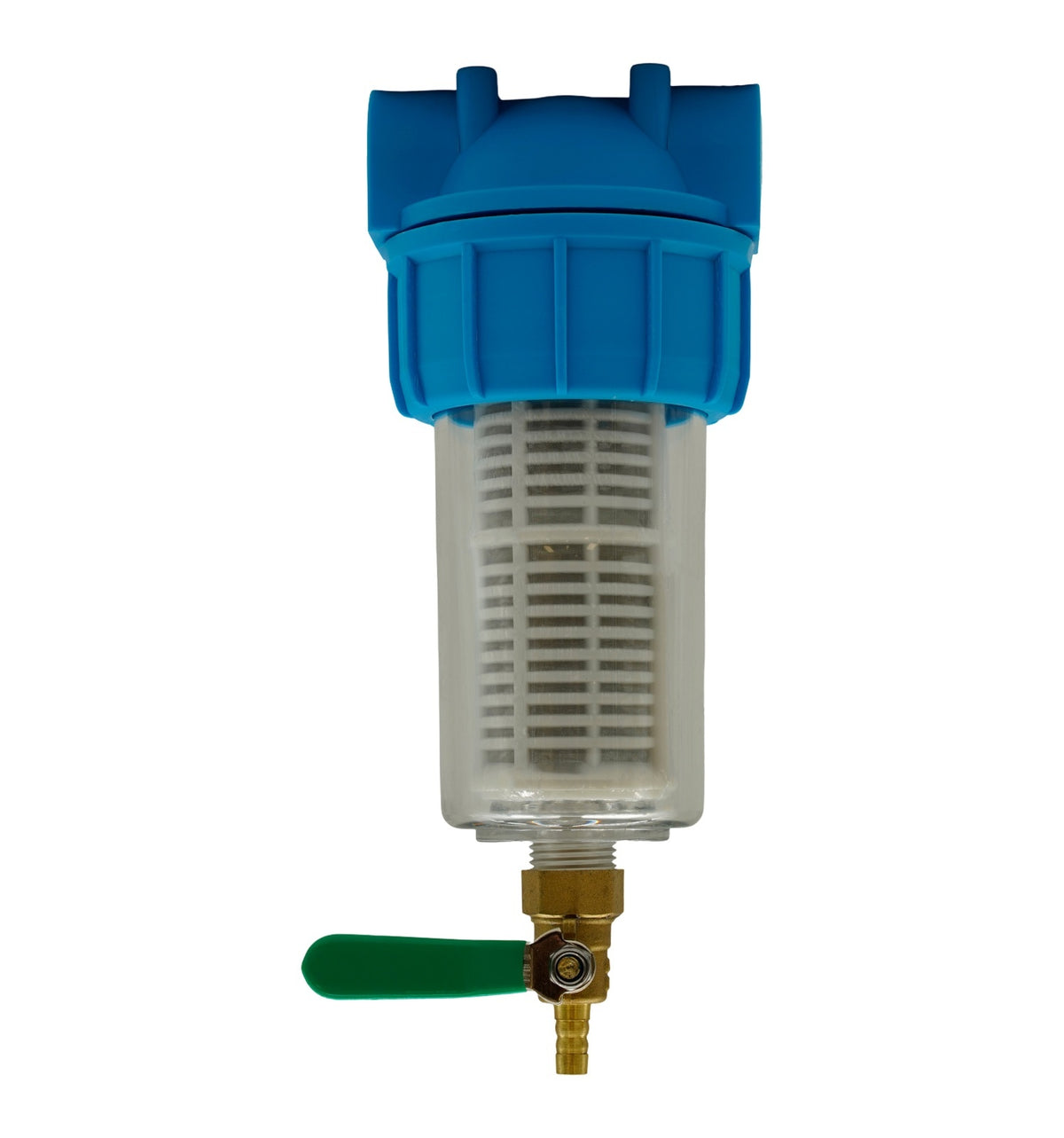 F-PF-P01 Filtru apă cu purjare din plastic cu sită inox FLOW