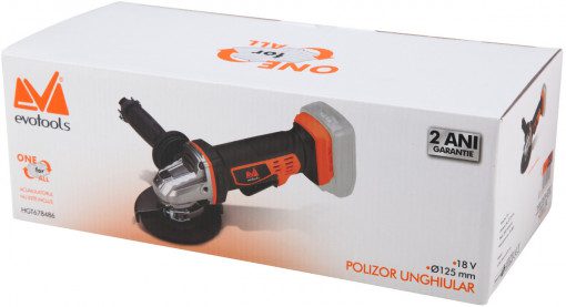 Polizor Unghiular Flex cu Acumulator EvoTools One - Șlefuire și Polizare, fără Acumulator