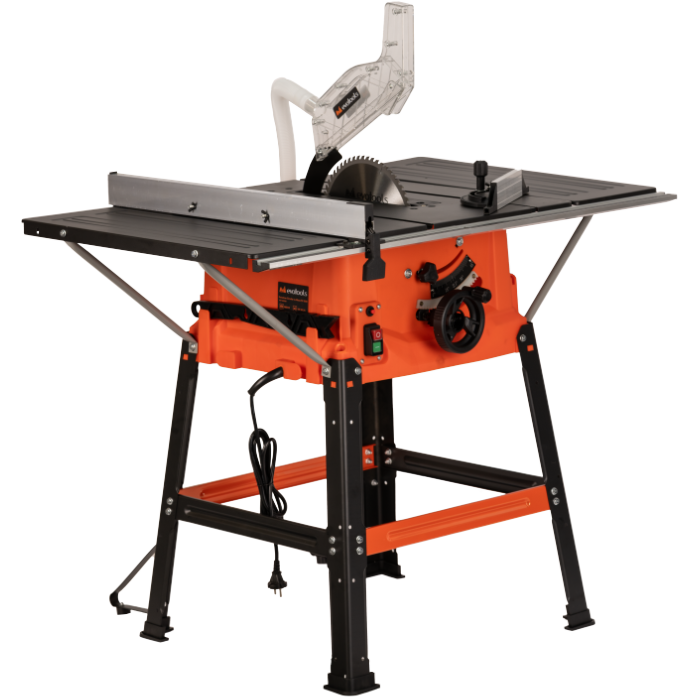 Ferăstrău Circular cu Masă EvoTools TS1800 - 1800 W, Disc Ø 254 mm, 4500 rot/min, Tăiere Lemn