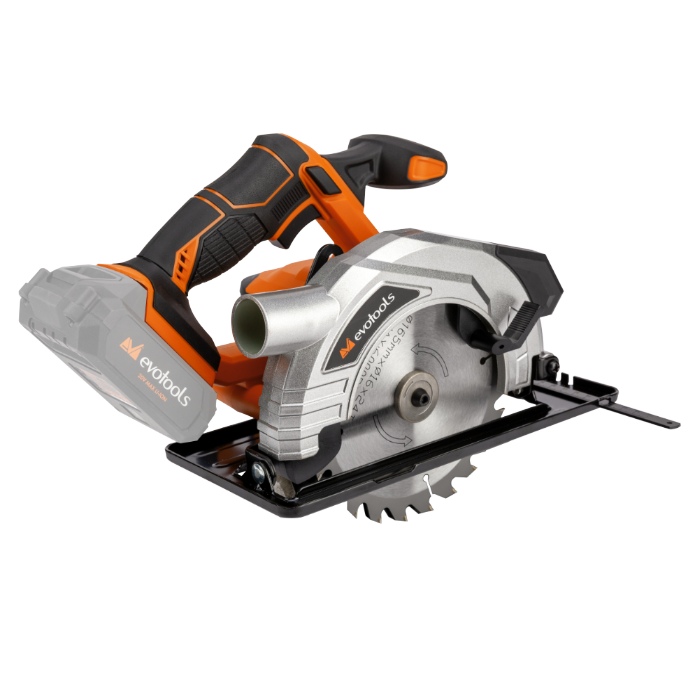 Fierăstrău Circular EvoTools MAX 20V POWER - Disc Ø 165 mm, 3650 rot/min, fără Acumulator