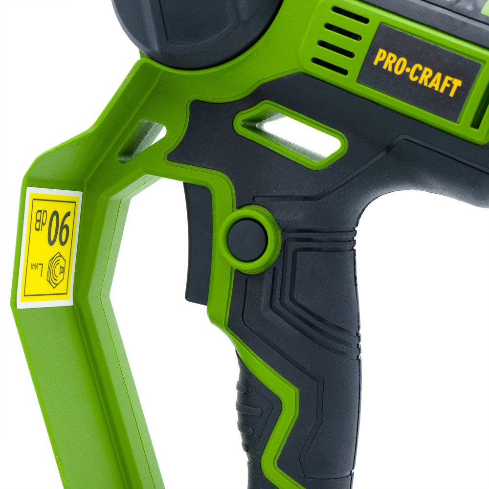 Fierastrau electric cu lant pe acumulator PROCRAFT PKA32Li, 20 V / 4 Ah, Brushless, lame 6" si 8", acumulator si incarcator incluse