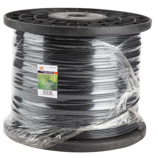 Fir Monofilament Poliester Negru Ø 2,2 mm, Rolă 1900 m - Palisare Solar, Susținere Plante Vie