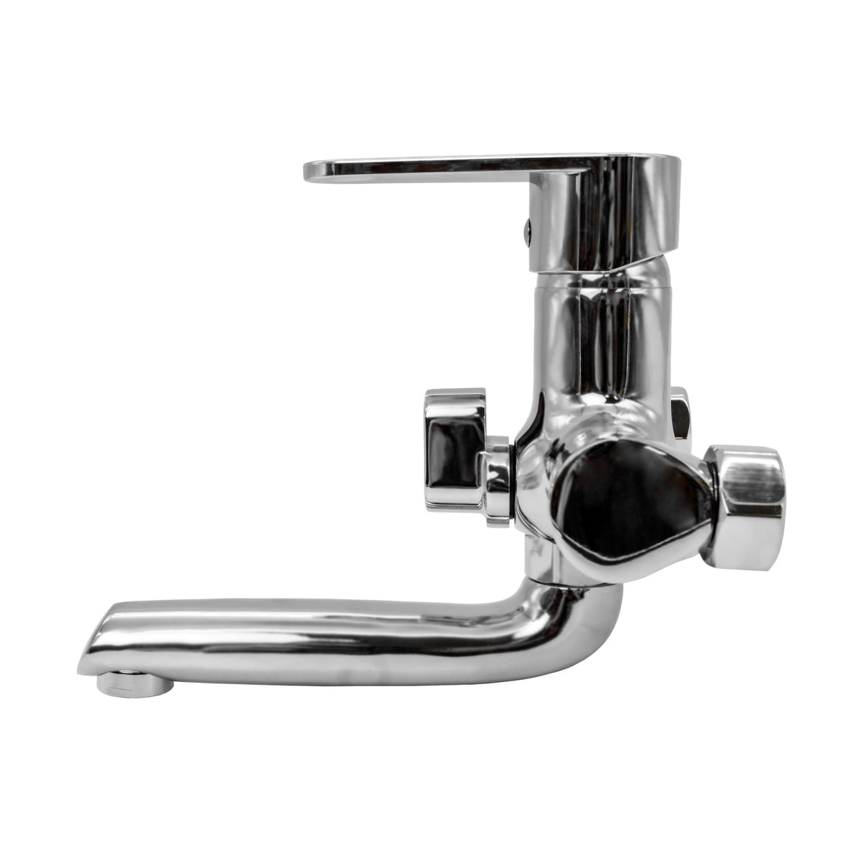 FL 066A-401ZC, Baterie cada cu para de dus, zinc, crom, FLOW