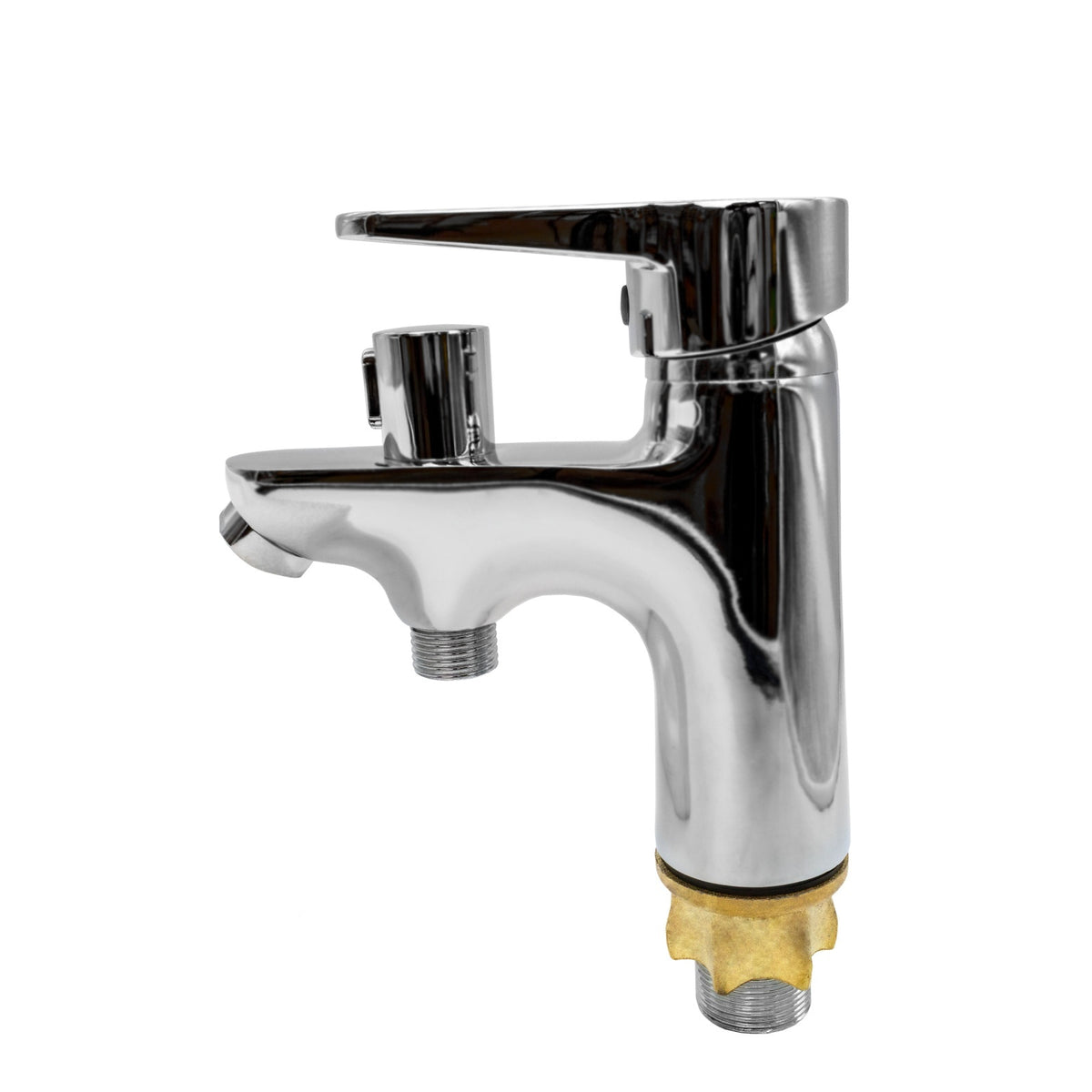 FL 069-401ZC, Baterie lavoar cu cap bideu, zinc, crom, FLOW