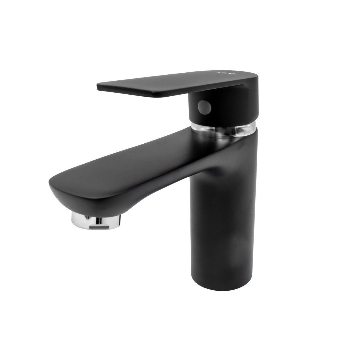 FL 181-FD439ZB, Baterie lavoar, zinc, negru, FLOW