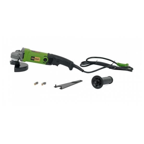 Polizor Unghiular Flex ProCraft PW 1200 - 860 W, 11000 rot/min, Disc 125 mm, Design Ergonomic