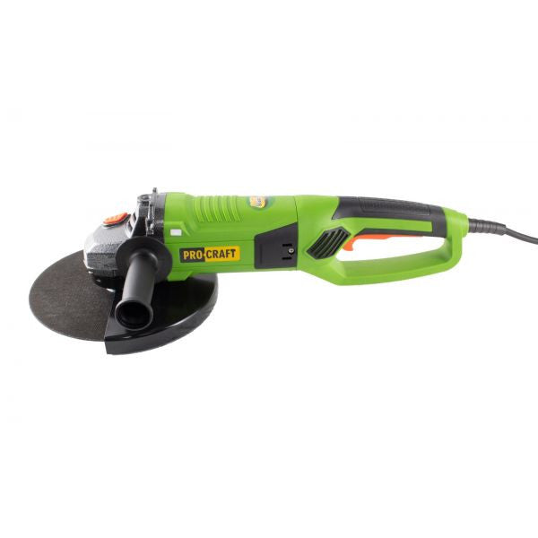 Polizor Unghiular Flex ProCraft PW 2550 - 2,55 kW, 6500 rot/min, Disc 230 mm, Mâner 180 Grade