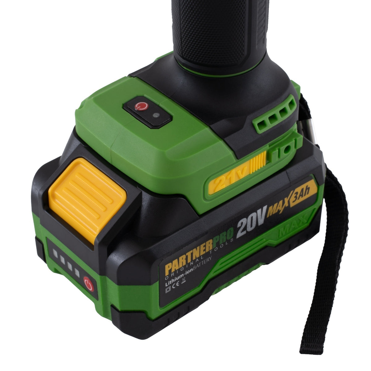 Foarfeca de gradina pe acumulator PARTNERPRO PP-FE3A, 1 x acumulator 20V / 3Ah , Brushless , 320 W