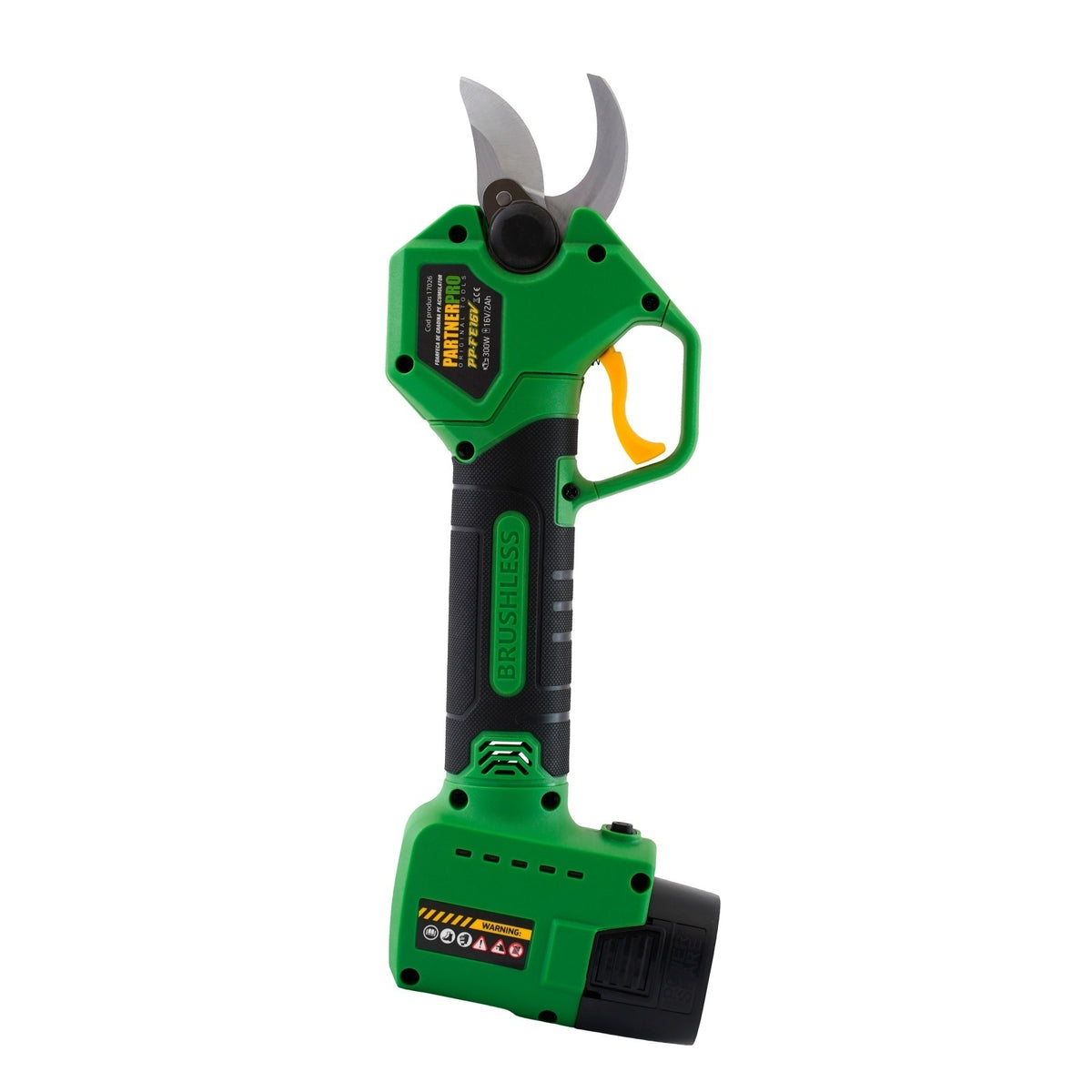 Foarfecă electrică cu acumulator PARTNERPRO PP-FE16V, 16V / 2Ah, 300 W, 200 N