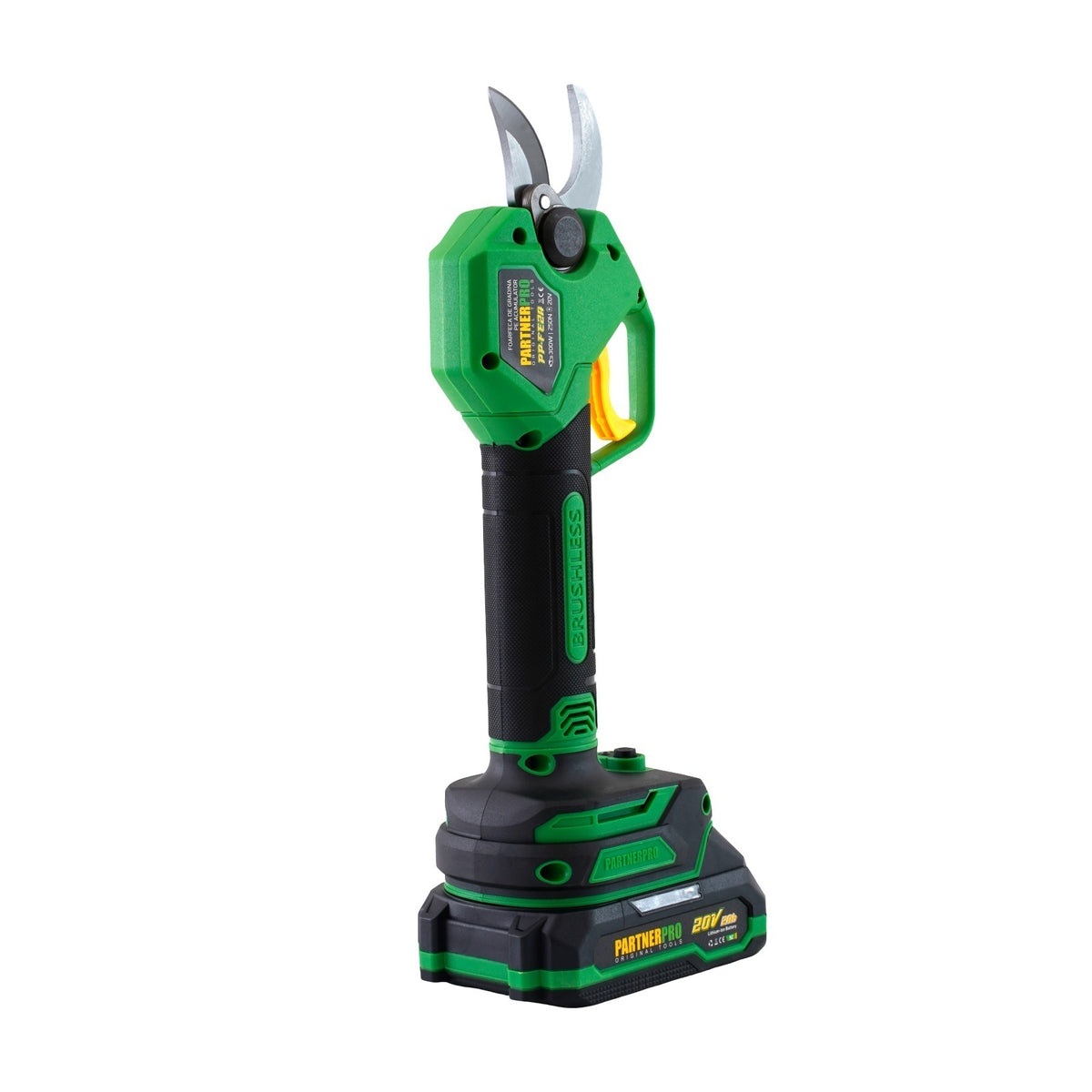 Foarfecă electrică cu acumulator PARTNERPRO PP-FE2A 20V / 2Ah, 250 N, Brushless
