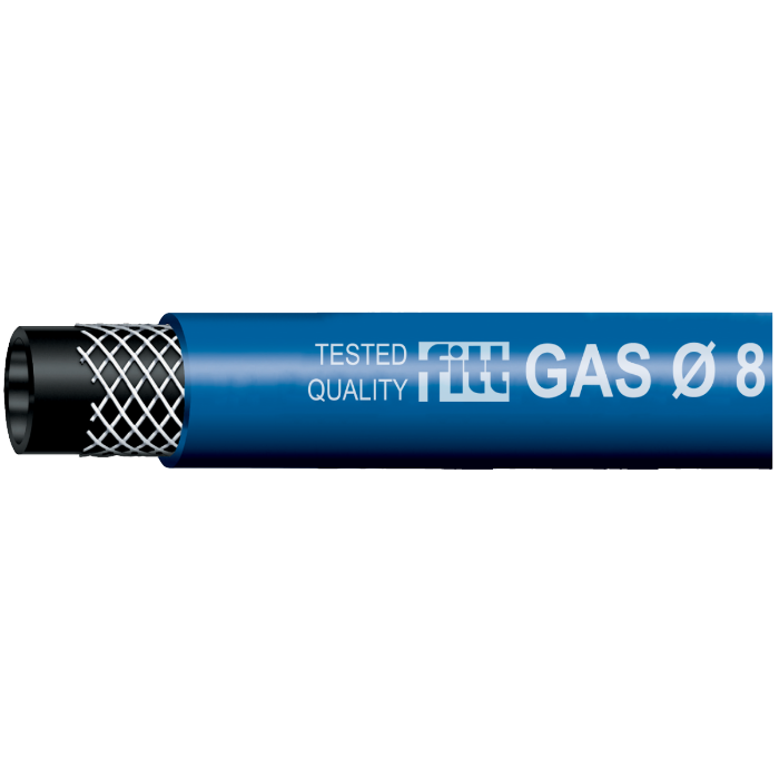 Furtun de Gaz FITT 50 m - Interior Ø 8 mm, Exterior Ø 13,3 mm, Presiune Maximă 20 bari