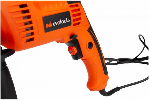 Bormașină cu Percuție EvoTools ID650A - 650 W, 2850 rot/min, Găurire Beton 16 mm și Lemn 40 mm