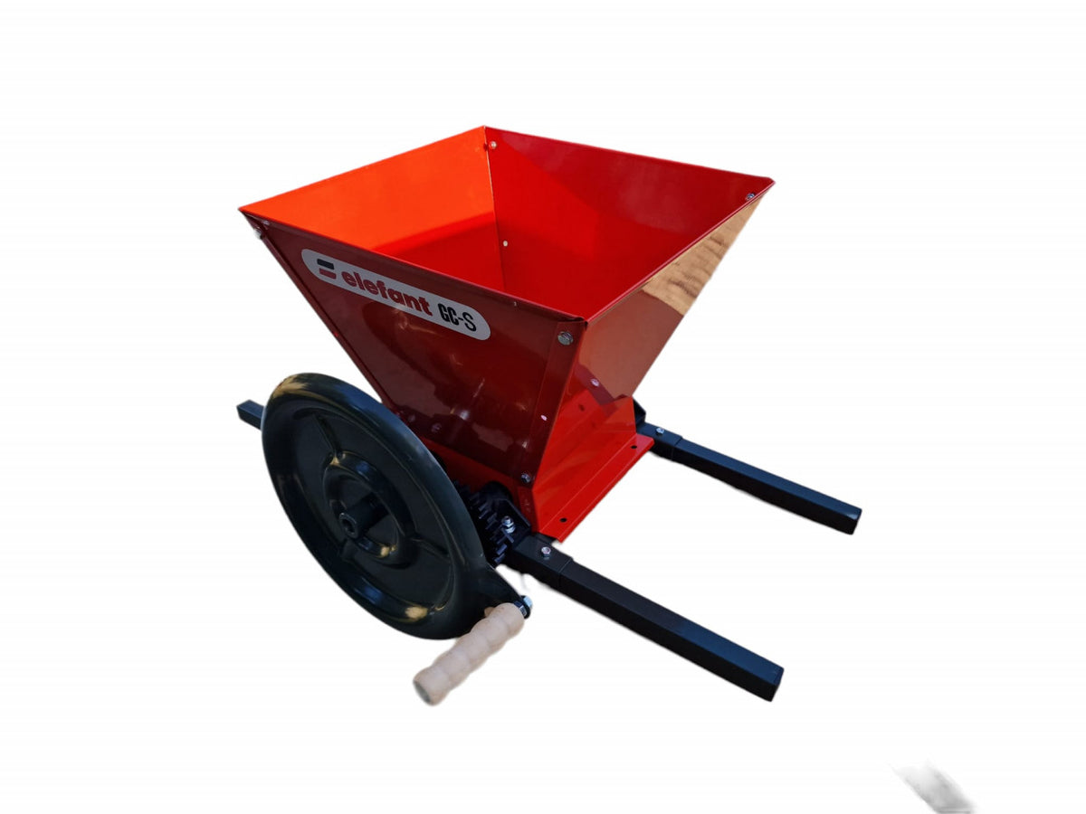 Zdrobitor Manual de Struguri 30 L - Tambur din Aluminiu, Vinificație Casnică