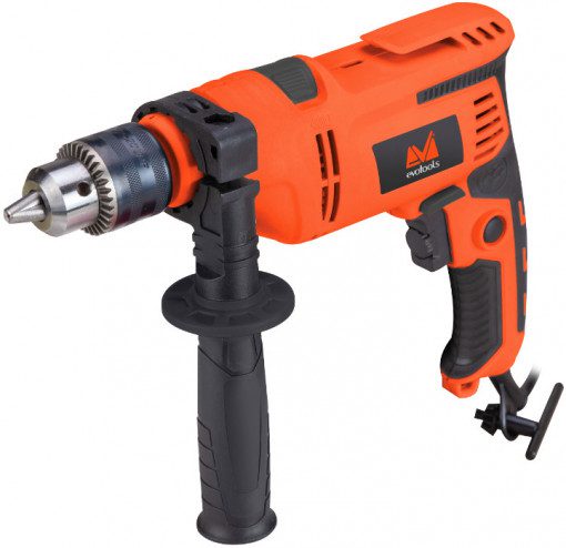 Bormașină cu Percuție EvoTools ID800A - 800 W, 2800 rot/min, Găurire Beton 13 mm și Lemn 25 mm