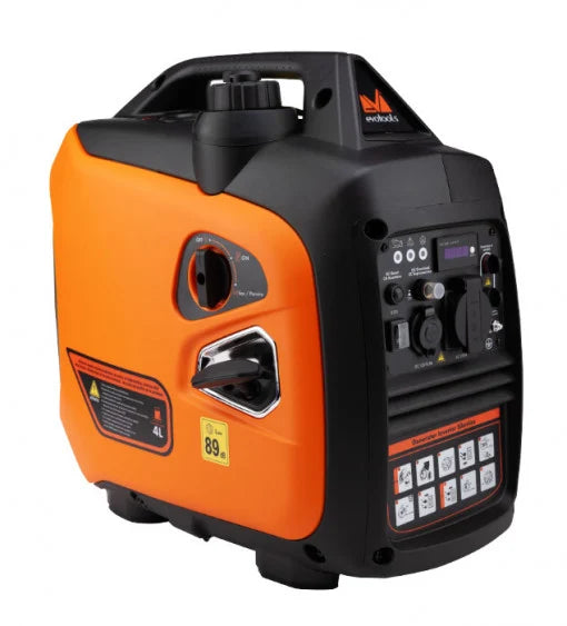 Generator Invertor Silențios EvoTools DIG2000 - 2000 W, 2,7 CP, 4 Timpi, Rezervor 4 L