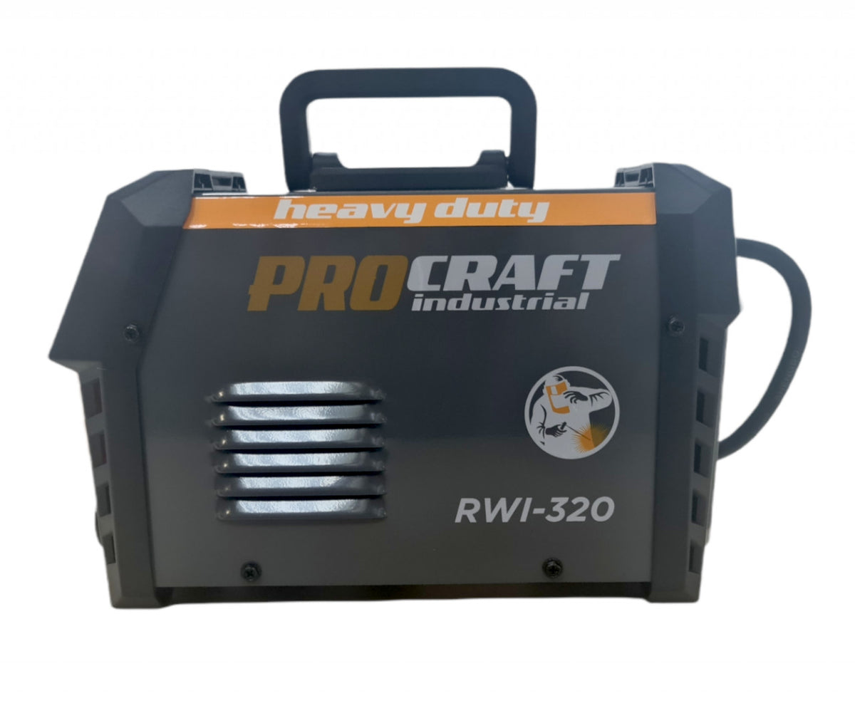 Invertor de Sudură MMA ProCraft RWI 320 - Tranzistori IGBT, 20-160 A, Mască Inclusă