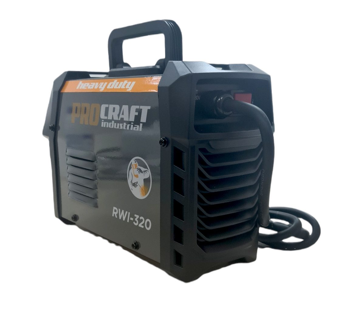 Invertor de Sudură MMA ProCraft RWI 320 - Tranzistori IGBT, 20-160 A, Mască Inclusă