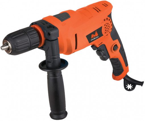 Bormașină cu Percuție EvoTools ID650 - 650 W, 3000 rot/min, Găurire Beton 13 mm și Lemn 20 mm