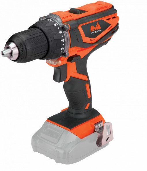 Bormașină și Șurubelniță EvoTools Max 20V One 18 V - Mandrină 13 mm, 2 Trepte, fără Acumulator