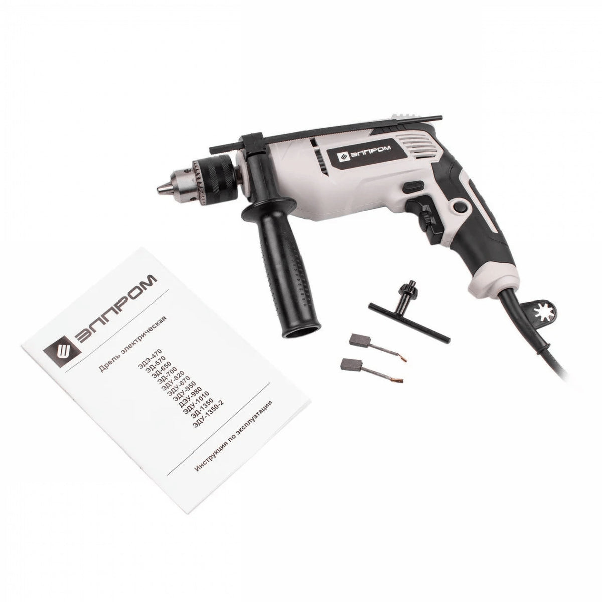 Bormașină Electrică Elprom EDU-1010 - 1010 W, Găurire în Lemn și Metal, Ergonomică