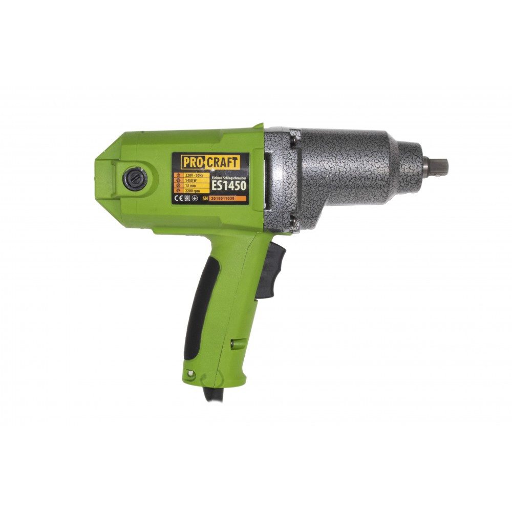 Pistol de Impact ProCraft ES1450 - 1450 W, Cuplu 450 Nm, Strângere și Desfacere Șuruburi