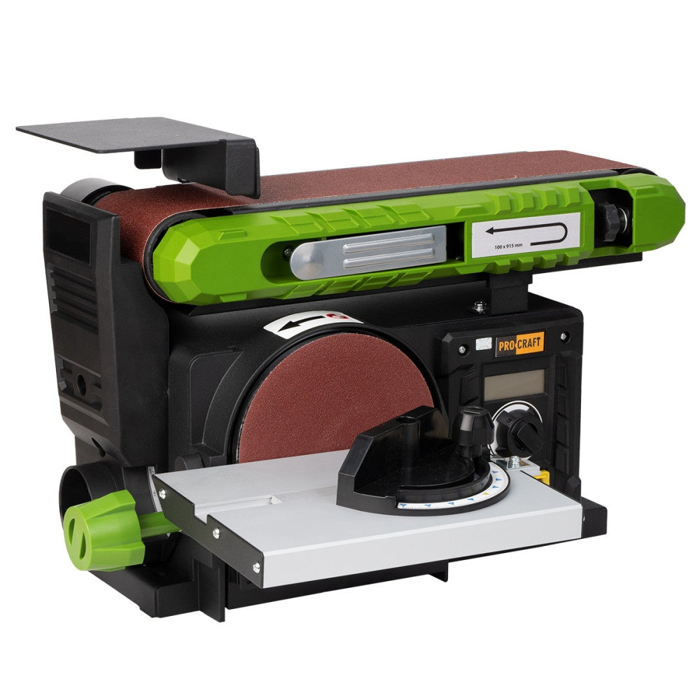 Masina de slefuit cu disc si banda PROCRAFT BDS400S, 400W, disc 150 mm, banda 914 x 100 mm