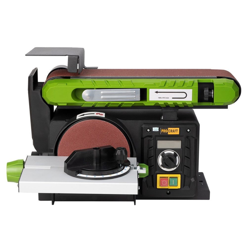 Masina de slefuit cu disc si banda PROCRAFT BDS400S, 400W, disc 150 mm, banda 914 x 100 mm