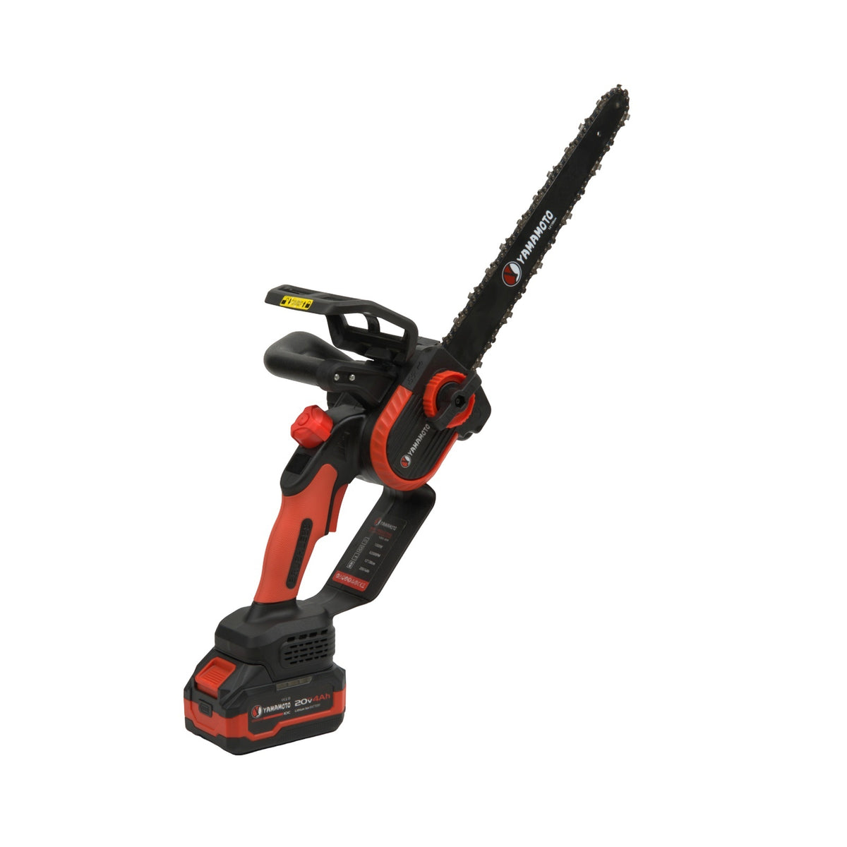 Mini drujba 12" pe acumulator cu 1 acumulator 20V/ 4Ah si incarcator YAMAMOTO YBS-124, 6200 rot/min, Brushless