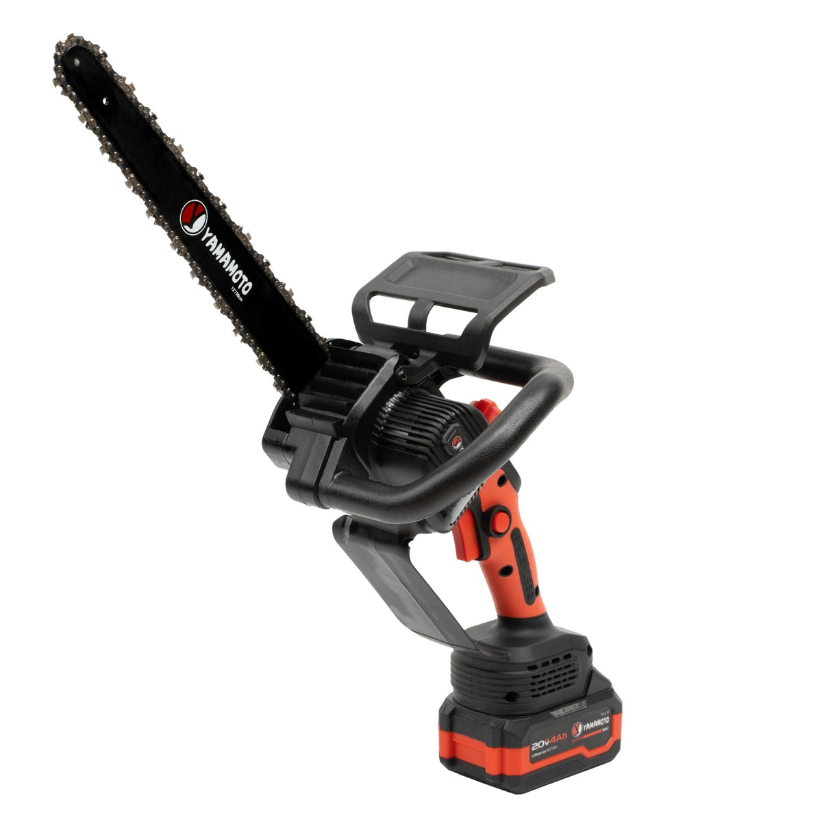Mini drujba 12" pe acumulator cu 1 acumulator 20V/ 4Ah si incarcator YAMAMOTO YBS-124, 6200 rot/min, Brushless