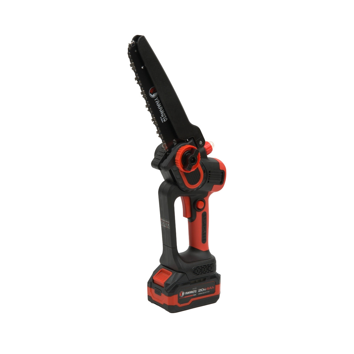 Mini drujba 8" pe acumulator cu 1 acumulator 20v/4Ah si incarcator YAMAMOTO YBS-84 5400 rot/min, Brushless