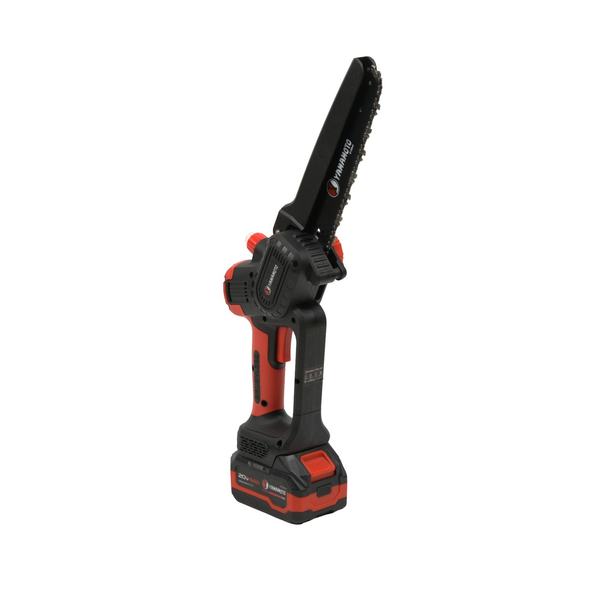Mini drujba 8" pe acumulator cu 1 acumulator 20v/4Ah si incarcator YAMAMOTO YBS-84 5400 rot/min, Brushless