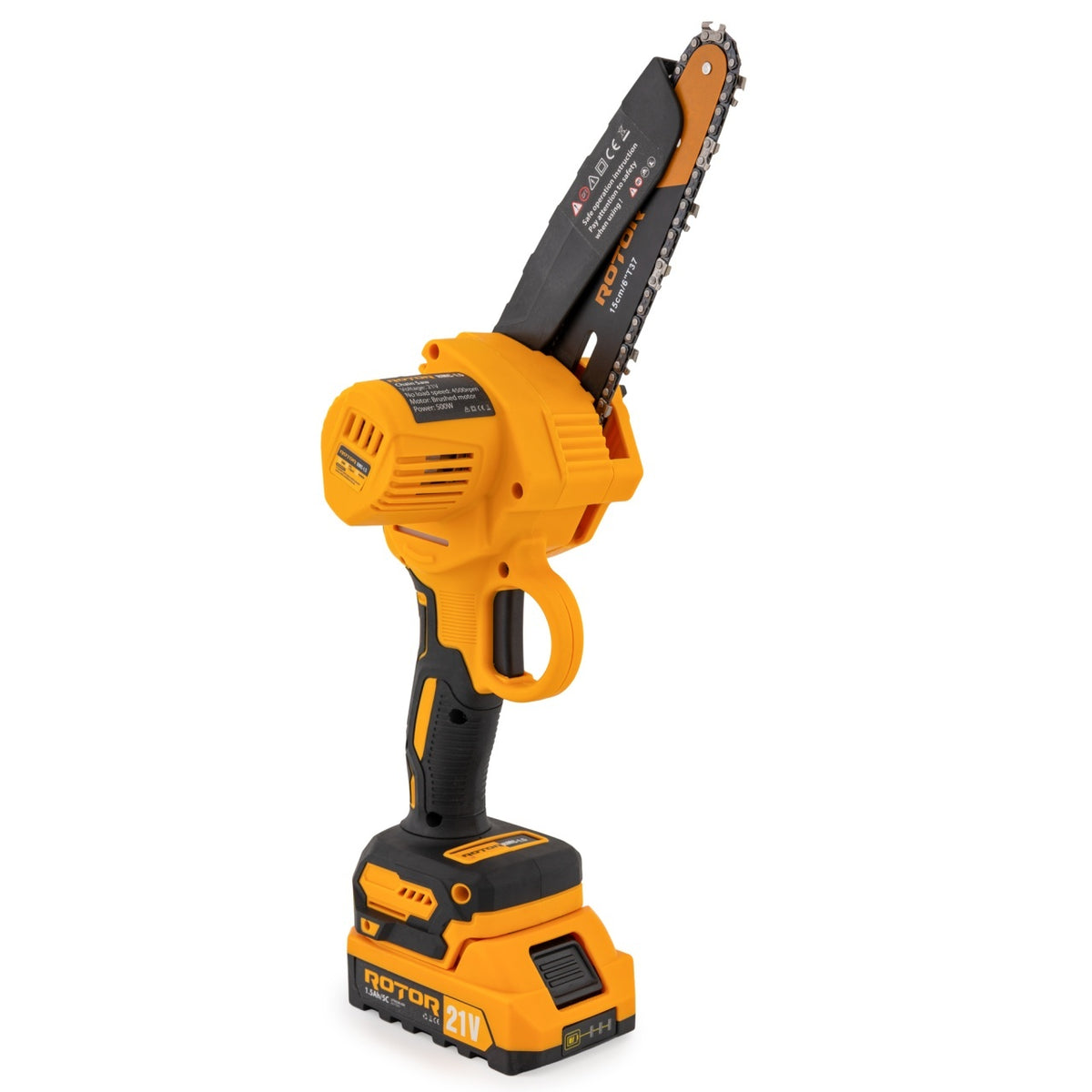 Mini fierăstrău pe acumulator RMC-1.5 ROTOR 4500 rot/min 1 x Acumulator 21V 1.5Ah