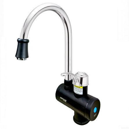Robinet Electric Instant MIXXUS Electra 240-E - 3 kW, Negru, Apă Caldă pentru Baie